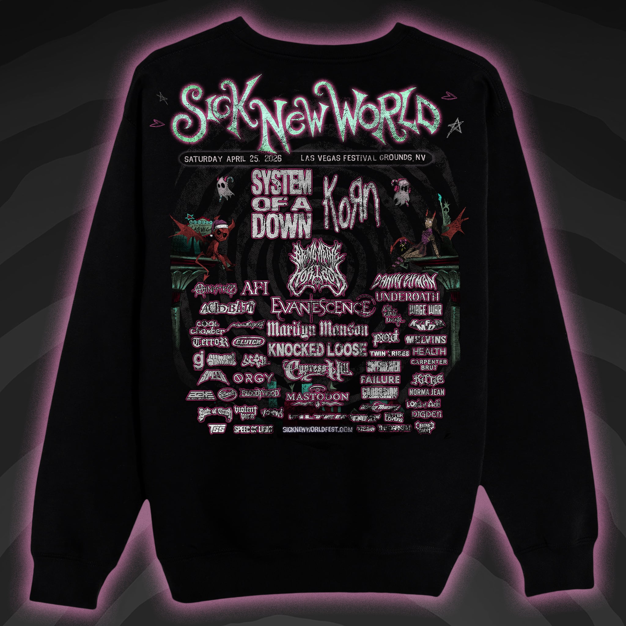 Las Vegas Crewneck Sweatshirt