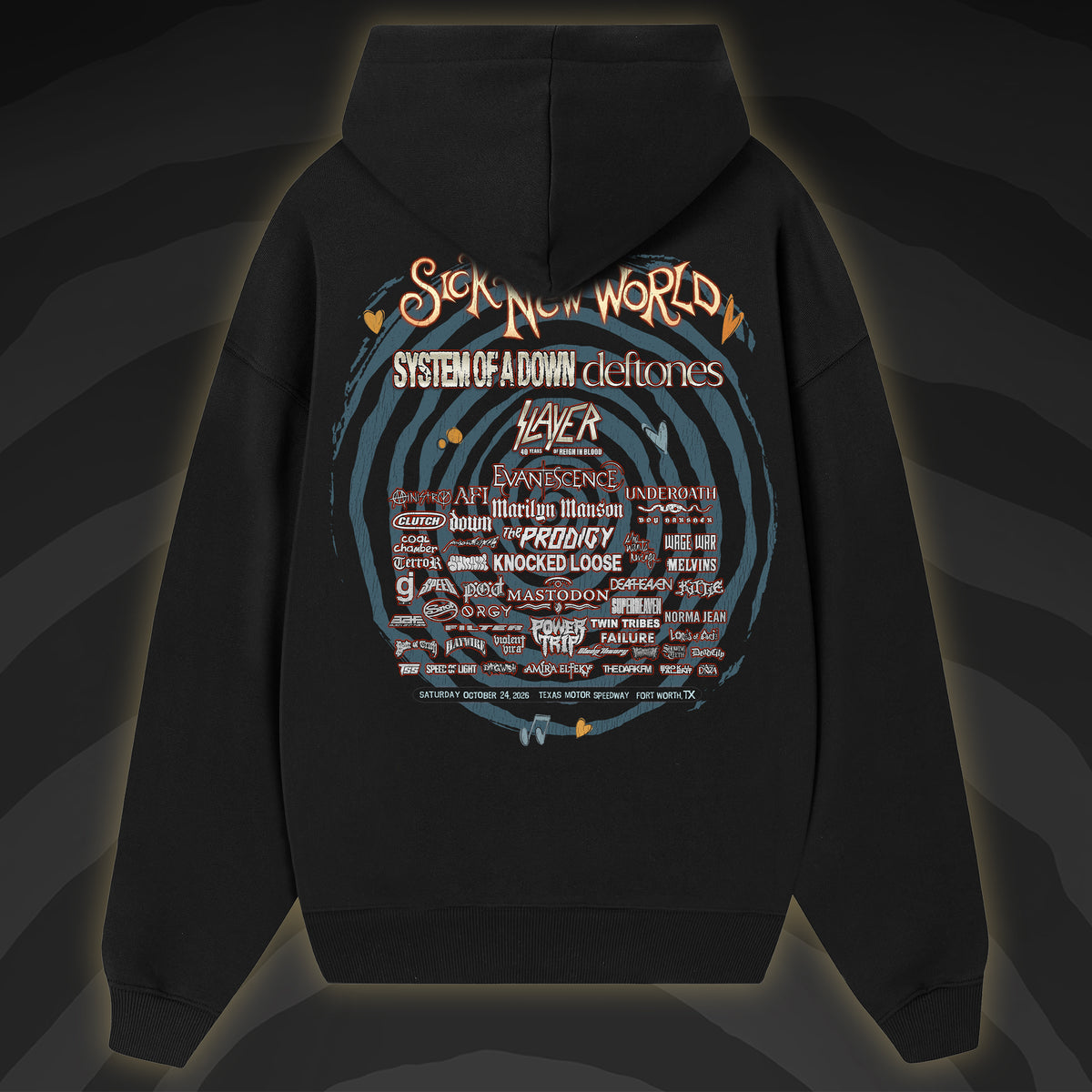 Ghost Spiral Lineup Hoodie