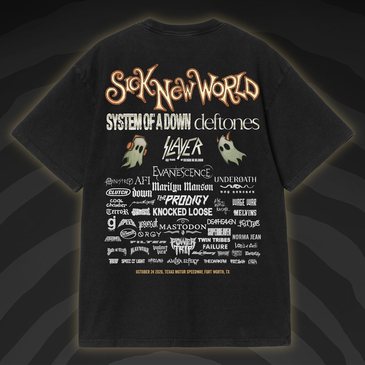 Ghost Spiral Lineup Tee